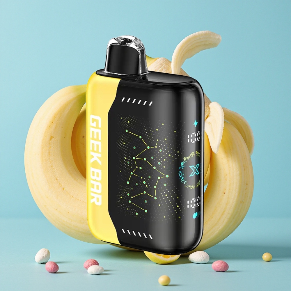 Geek Bar Pulse X 25000 Puffs 18mL Pantalla 3D USB-C Bobina Dual