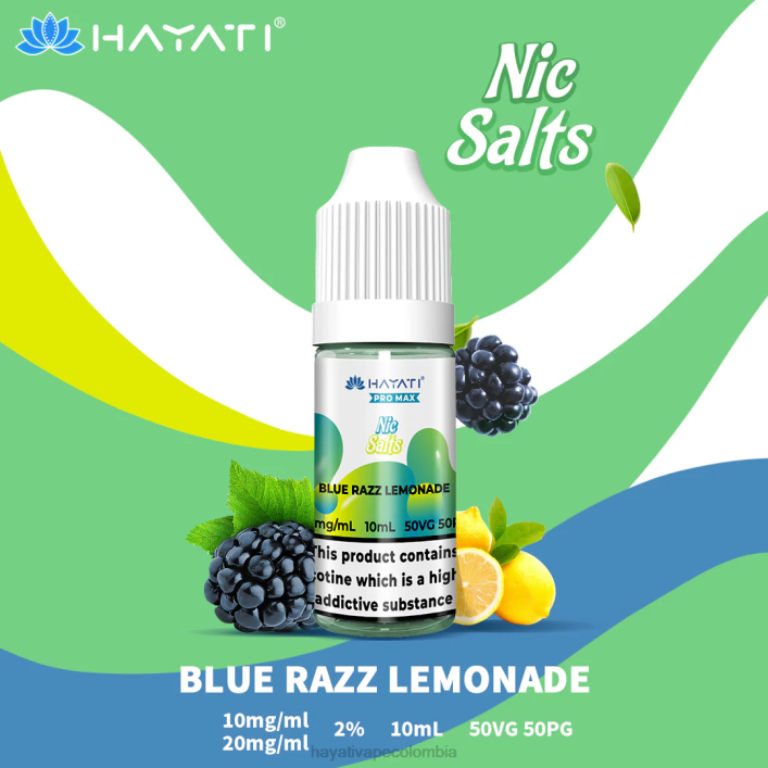 Hayati flavours Colombia - 0NLV232 Hayati Pro Max sales de nic limonada azul razz