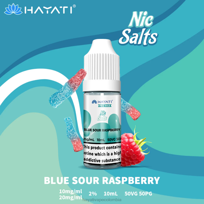 Hayati flavour vapes - 0NLV233 Hayati Pro Max sales de nic frambuesa agria azul