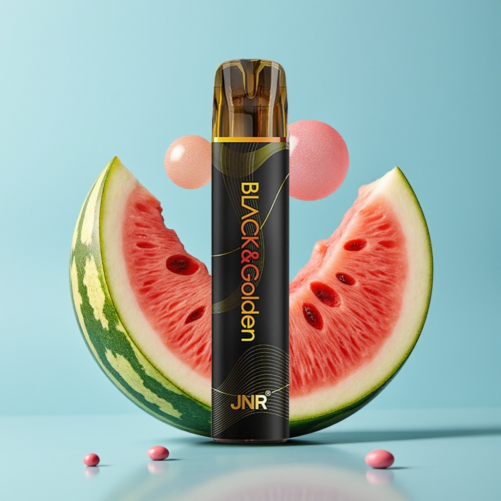 JNR Black&Golden 800 Puffs 2ml Chicle de Sandía Desechable