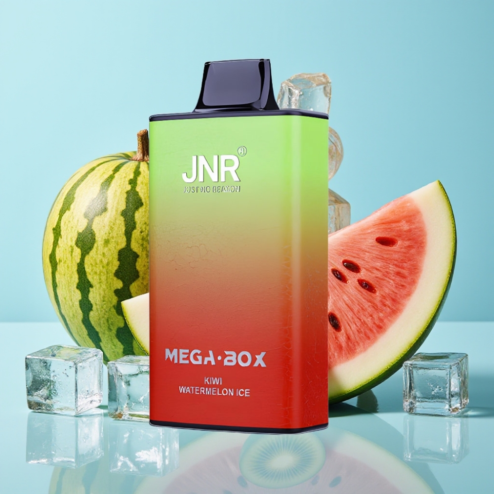 JNR Mega Box 25000 Puffs 30ml Kiwi Sandía Helada Colombia wholesale vape