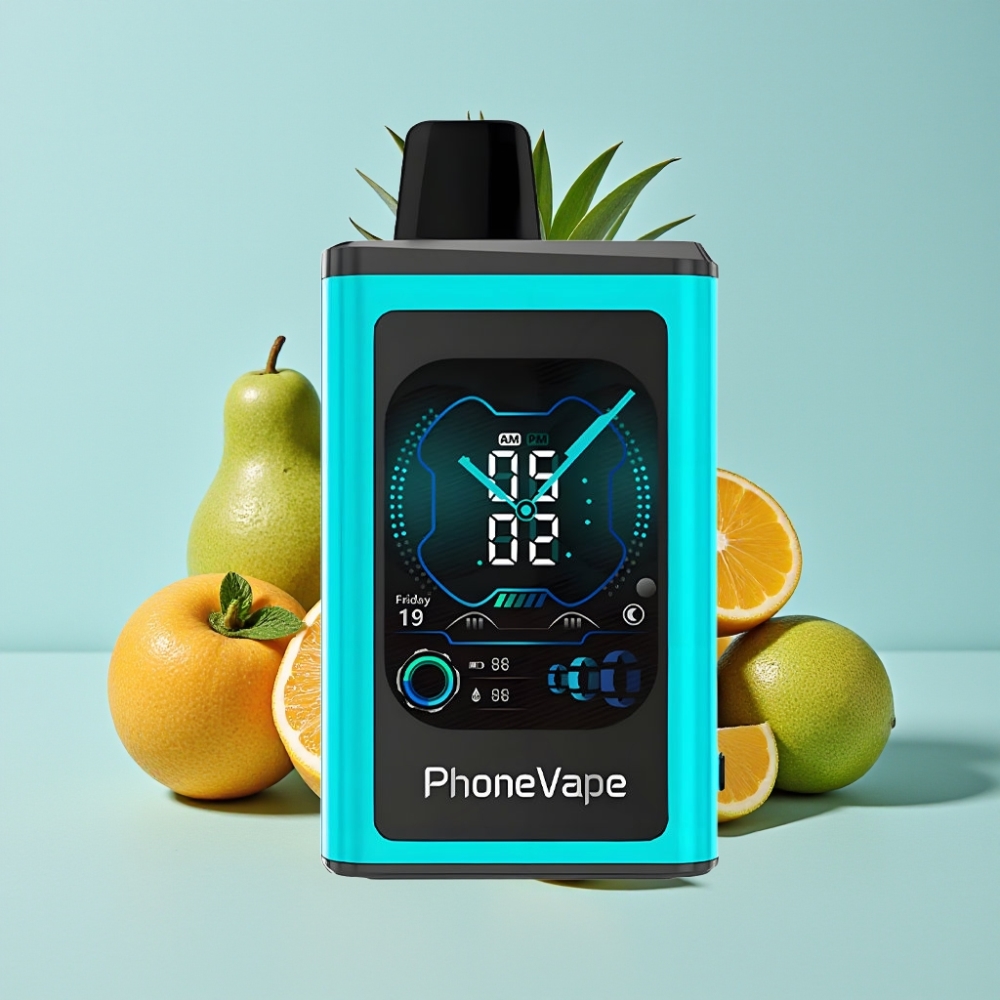 JNR PhoneVape 30000 caladas Batería 850mAh Tipo-C Turbo Menta Miami