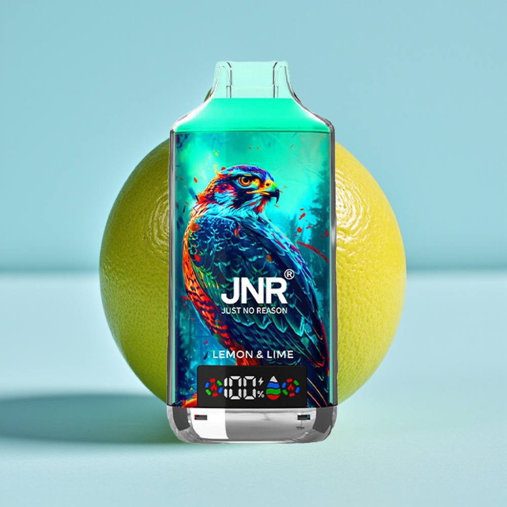 JNR Falcon X 18000 Puffs 750mAh 24ml Doble Malla Lima Limón