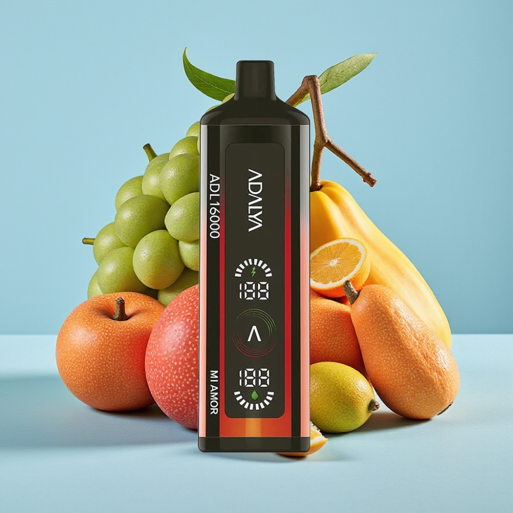 Adalya ADL 16000 PRO Puffs Vape Desechable Mi Amor Pantalla Digital USB-C 25ml 2