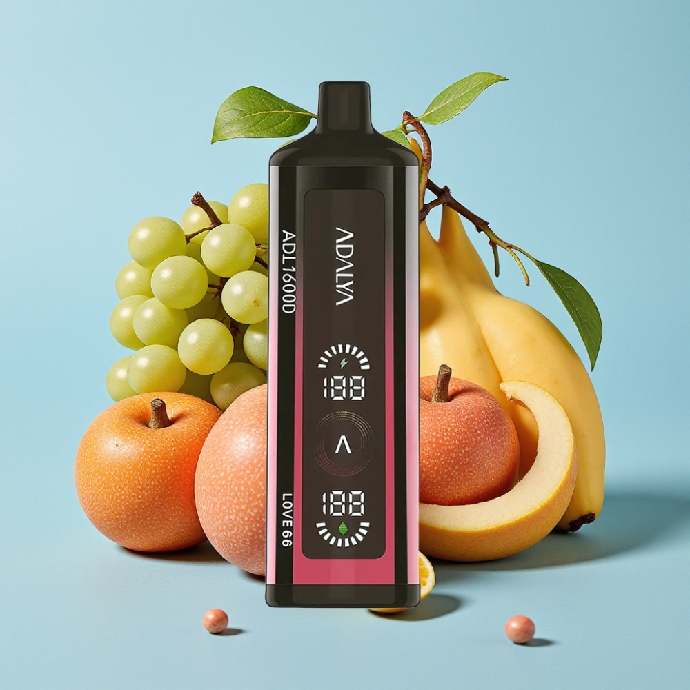 Adalya ADL 16000 PRO Vape Desechable 16000 caladas Pantalla Digital USB-C Amor 66