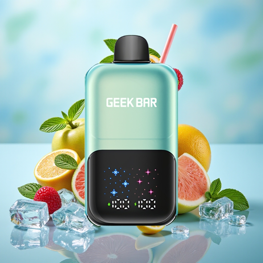 GEEK BAR 2GO 20ml 50000 Caladas Pantalla Grande Menta Helada