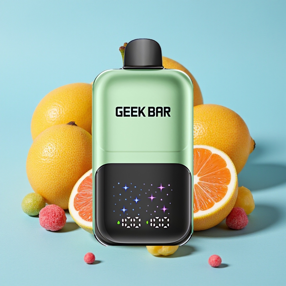 GEEK BAR 2GO Dual Tanque 20ml 50000 Caladas Ajustable 3 Niveles Sabor Caramelos Ácidos y Frutas Ácidas