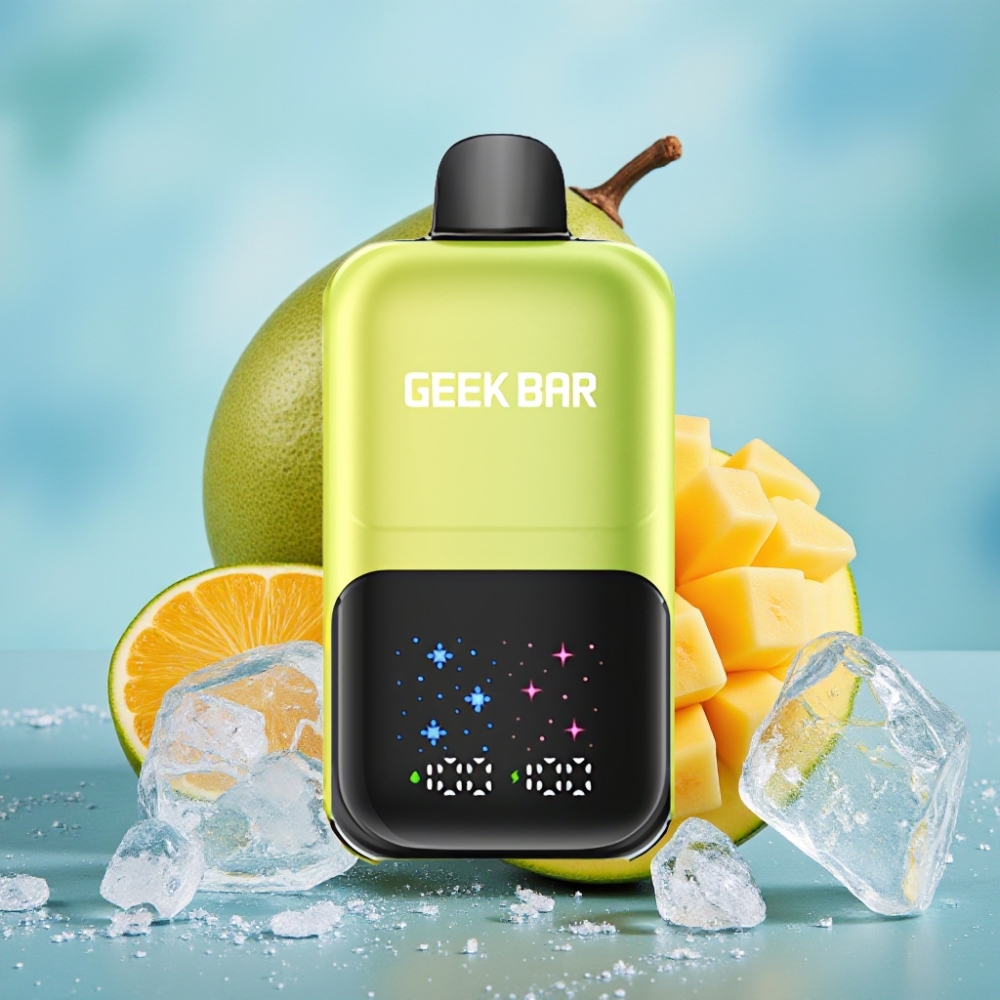 GEEK BAR 2GO Pantalla Grande Ajustable 20ml 50000 Caladas Mango Helado México