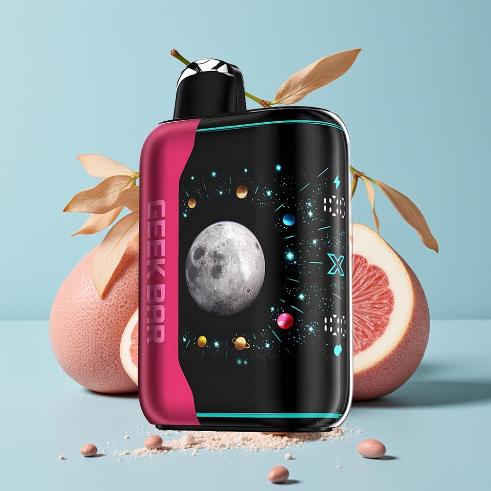 GEEK BAR Platinum Edition 25000 Puffs Pantalla 3D Carga Rápida Polvo Rosa Ácido