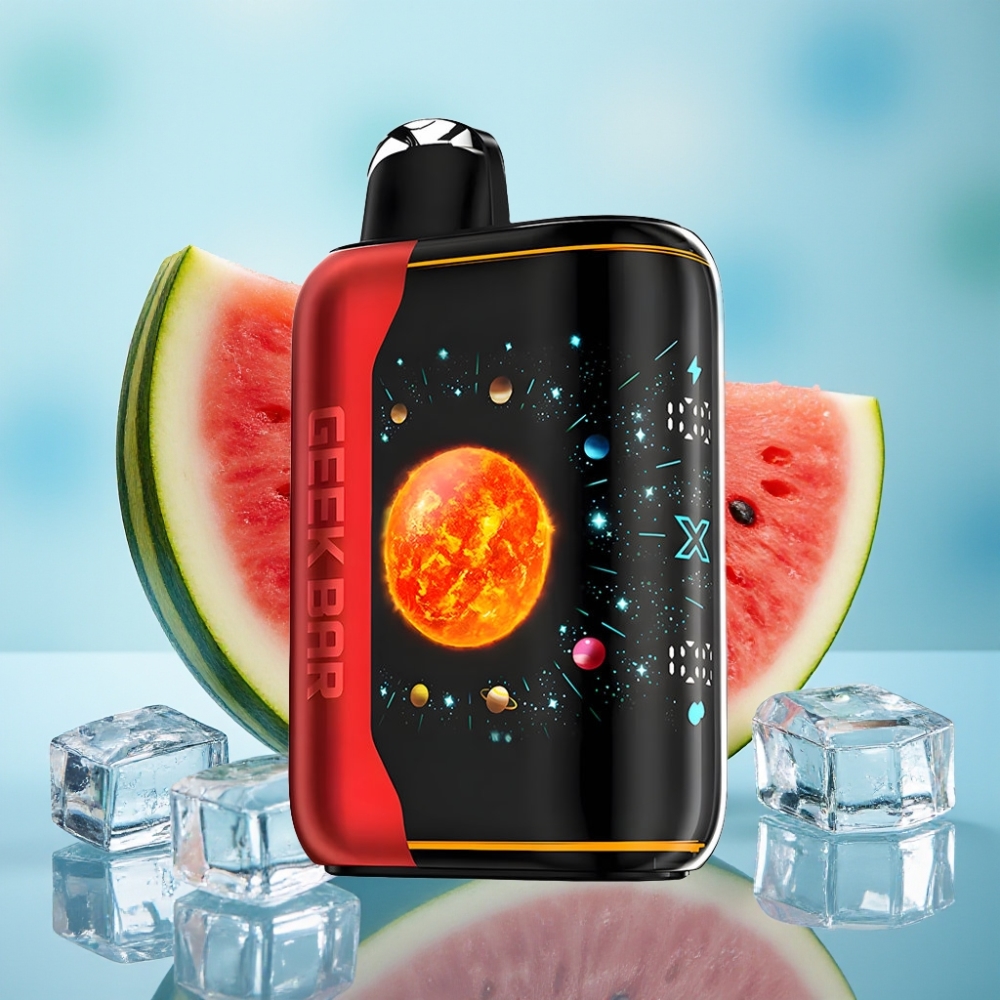 GEEK BAR Platinum Edition 25000 Puffs Pantalla 3D Carga Rápida Sandía Helada